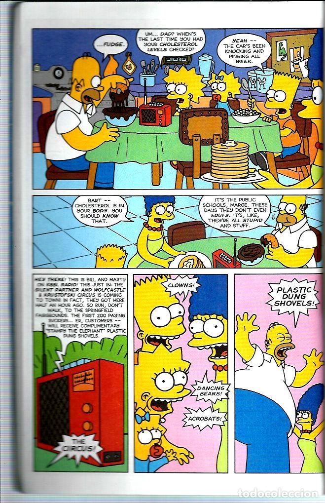 Tebeos: VE15- COMICS de LOS SIMPSONS de 1994 EN INGLES - Foto 3
