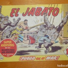 Tebeos: TEBEO - COMIC - COLECCIÓN EL JABATO - FUEGO EN EL MAR - Nº 194 - EDITORIAL BRUGUERA