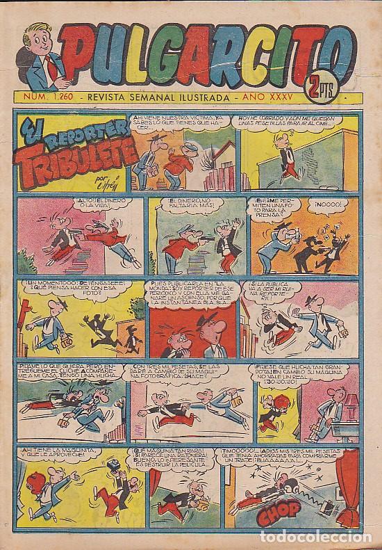 Tebeos: comic coleccion pulgarcito n&ordm; 1260 - Foto 1