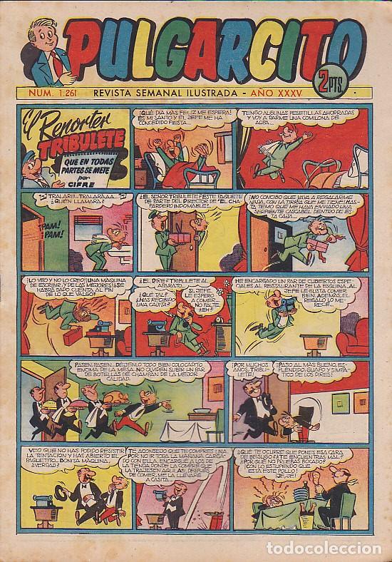 Tebeos: comic coleccion pulgarcito n&ordm; 1261 - Foto 1
