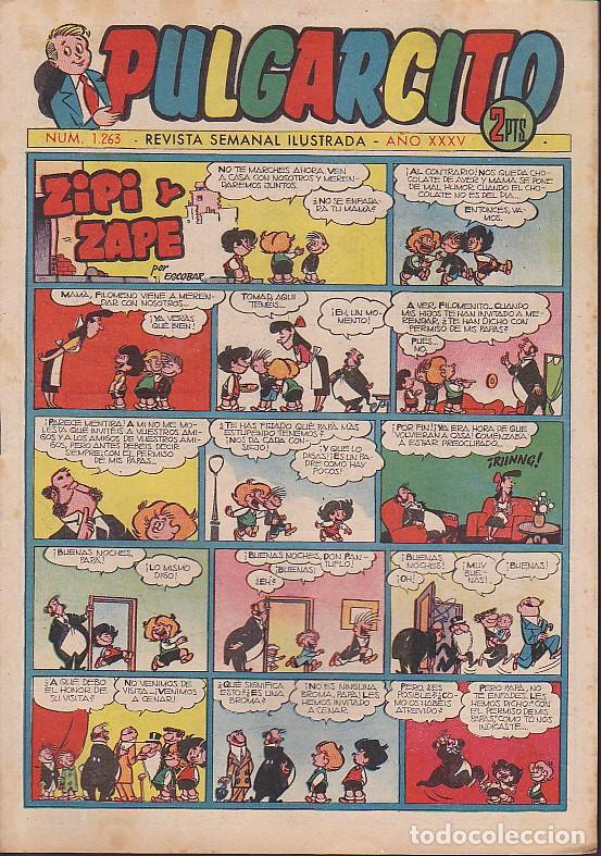 Tebeos: comic coleccion pulgarcito n&ordm; 1263 - Foto 1