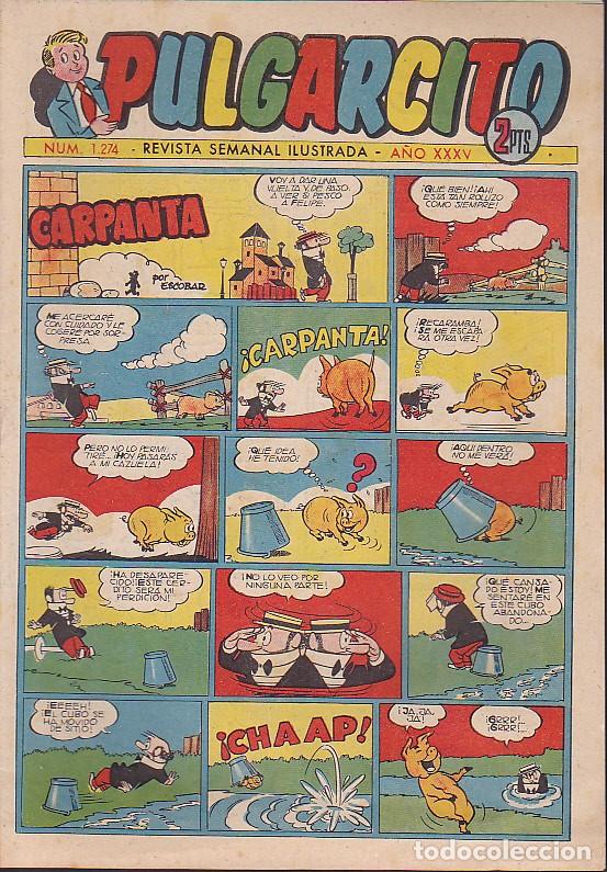 Tebeos: comic coleccion pulgarcito n&ordm; 1274 - Foto 1