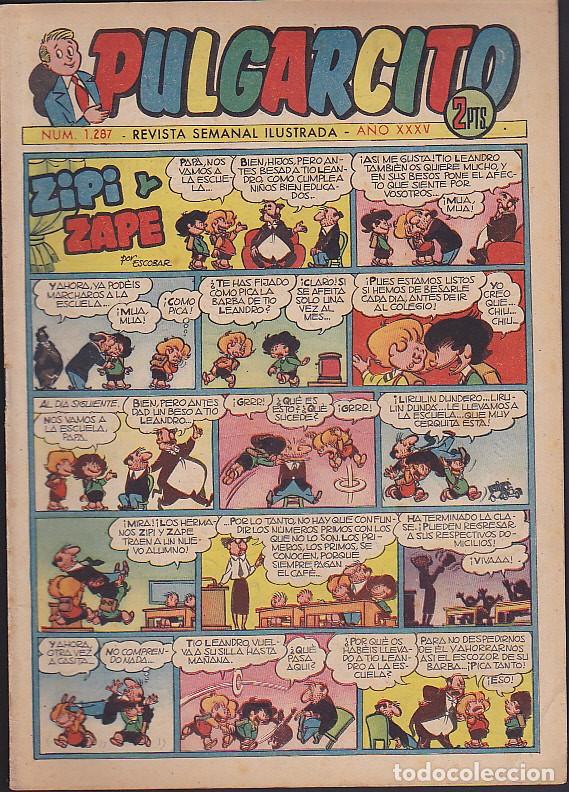 Tebeos: comic coleccion pulgarcito n&ordm; 1287 - Foto 1