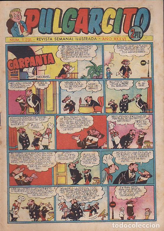 Tebeos: comic coleccion pulgarcito n&ordm; 1291 - Foto 1