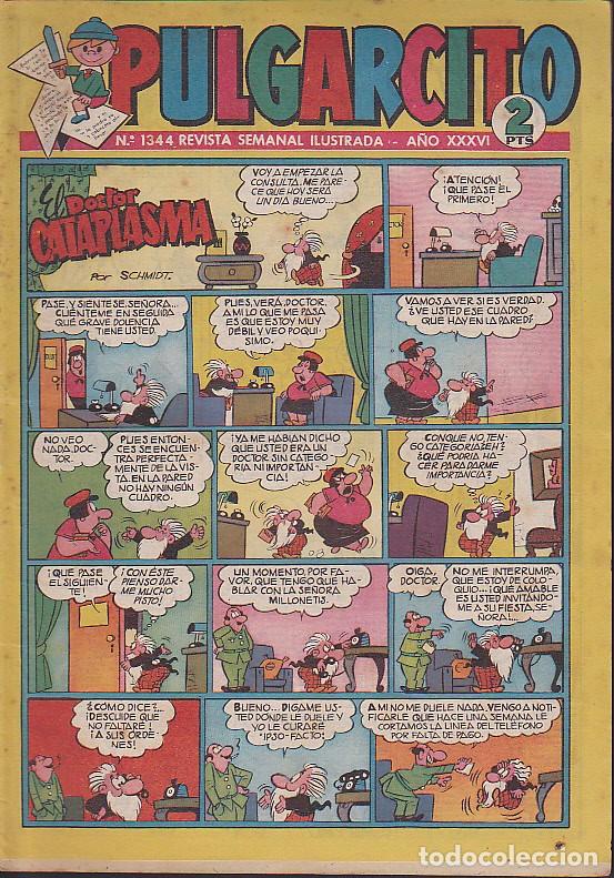 Tebeos: comic coleccion pulgarcito n&ordm; 1344 - Foto 1