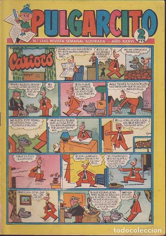 Tebeos: comic coleccion pulgarcito n&ordm; 1345 - Foto 1