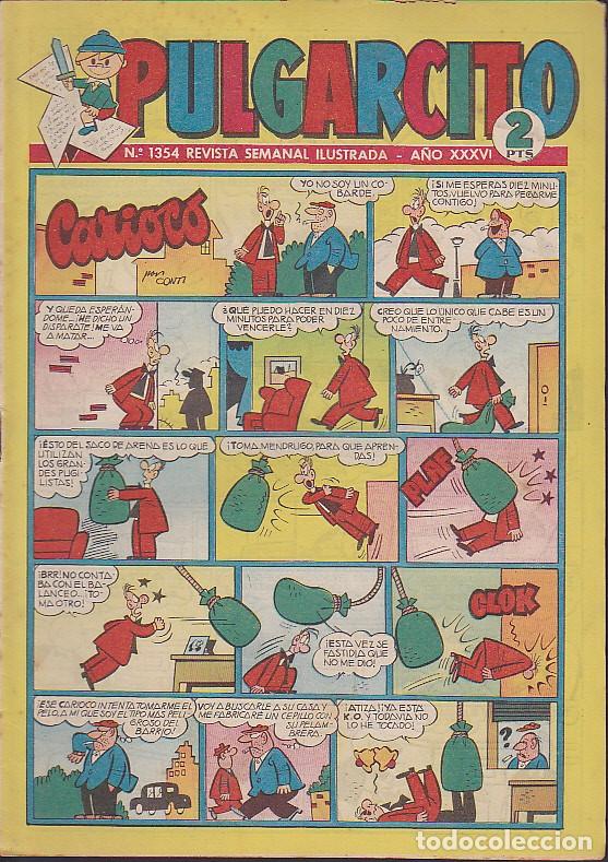 Tebeos: comic coleccion pulgarcito n&ordm; 1354 - Foto 1