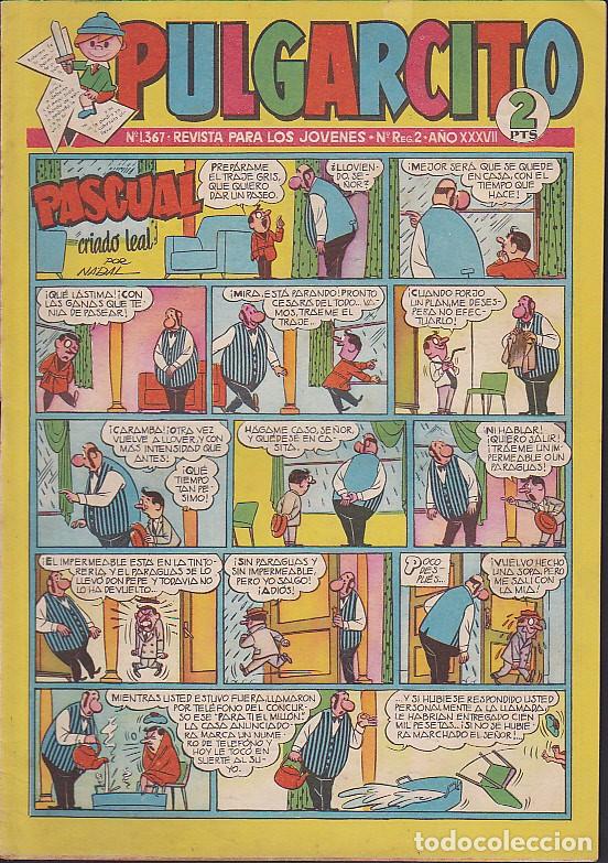Tebeos: comic coleccion pulgarcito n&ordm; 1367 - Foto 1