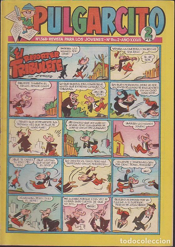 Tebeos: comic coleccion pulgarcito n&ordm; 1368 - Foto 1