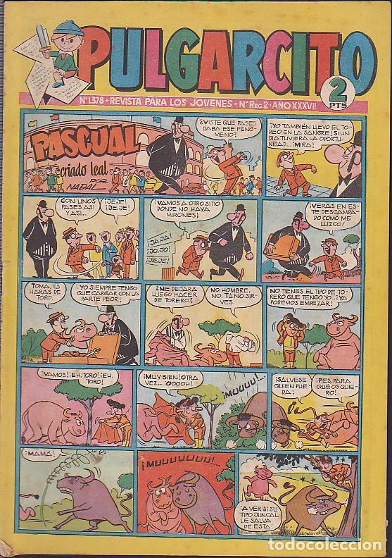 Tebeos: comic coleccion pulgarcito n&ordm; 1378 - Foto 1