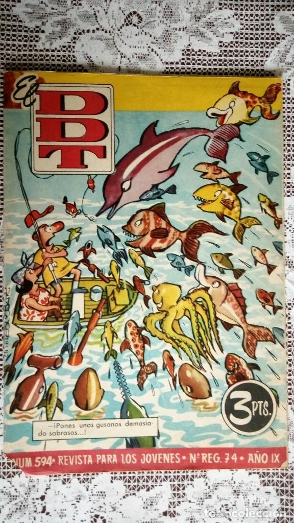 Tebeos: EL DDT, N&ordm; 594, A&Ntilde;O 1961 - Foto 1