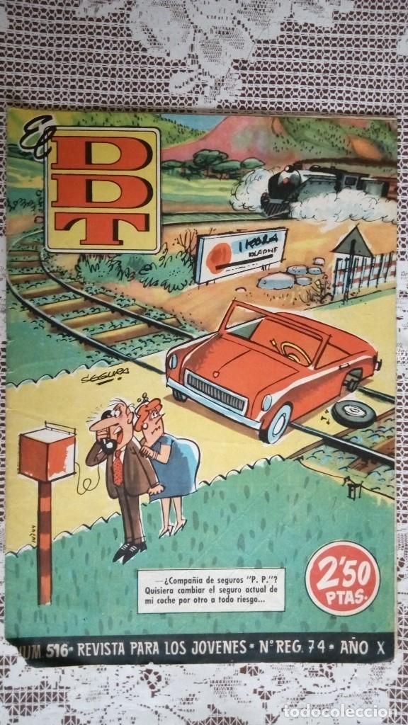 Tebeos: EL DDT, N&ordm; 516, A&Ntilde;O 1961 - Foto 1