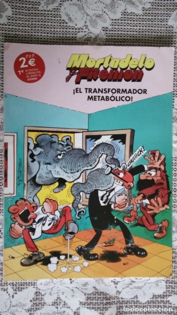 Tebeos: MORTADELO Y FILEMON, EL TRANSFORMADOR METABOLICO - Foto 1