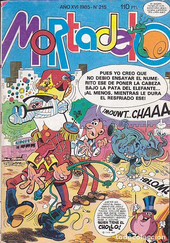 Tebeos: COMIC COLECCION SUPER MORTADELO N&ordm; 215 - Foto 1