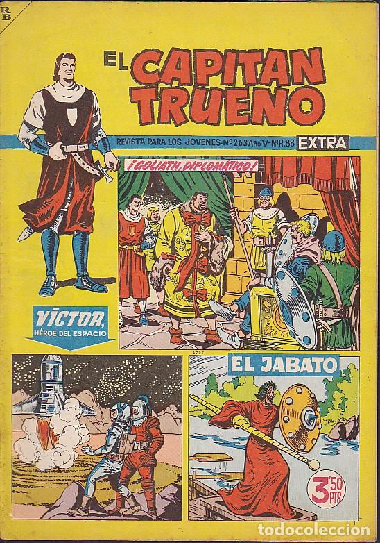 Tebeos: COMIC COLECCION CAPITAN TRUENO EXTRA N&ordm; 263 - Foto 1