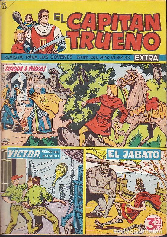 Tebeos: COMIC COLECCION CAPITAN TRUENO EXTRA N&ordm; 266 - Foto 1