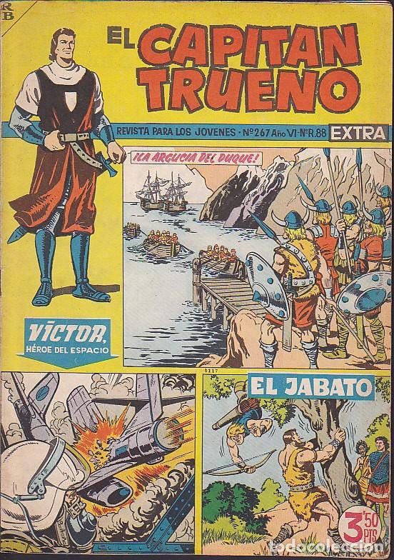 Tebeos: COMIC COLECCION CAPITAN TRUENO EXTRA N&ordm; 267 - Foto 1
