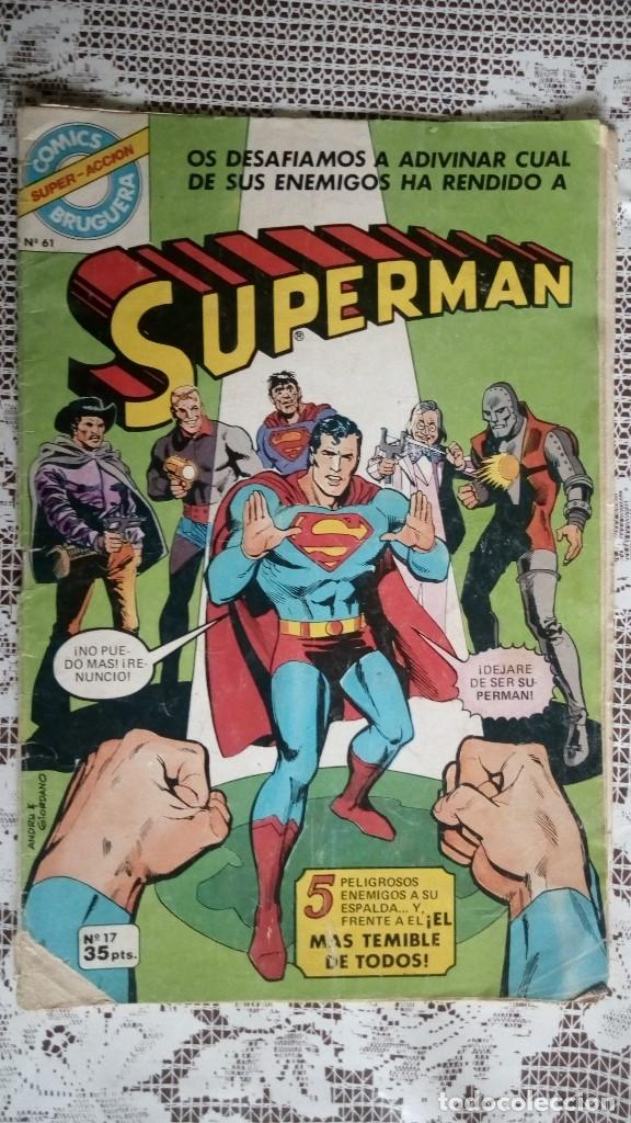 Tebeos: SUPERMAN, N&ordm; 61, EDITORIAL BRUGUERA - Foto 1