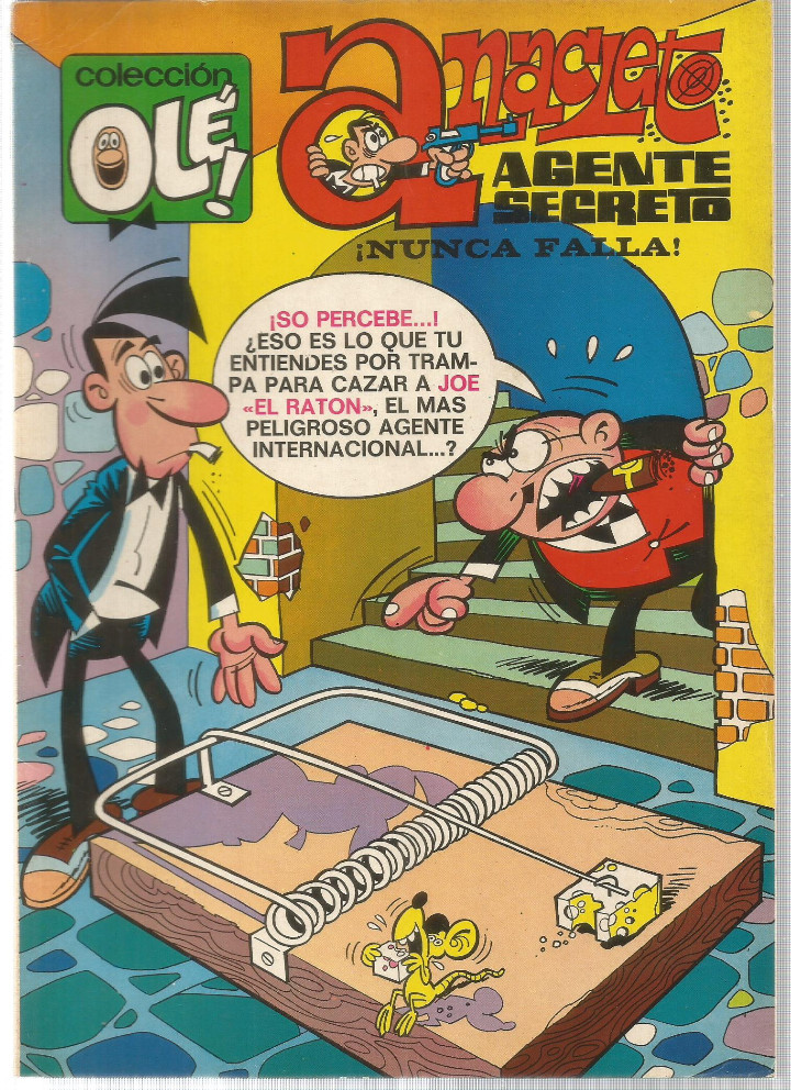 Tebeos: Anacleto, agente secreto. Nunca falla. N&uacute;mero 49 en el lomo. 1971 - IBA&Ntilde;EZ