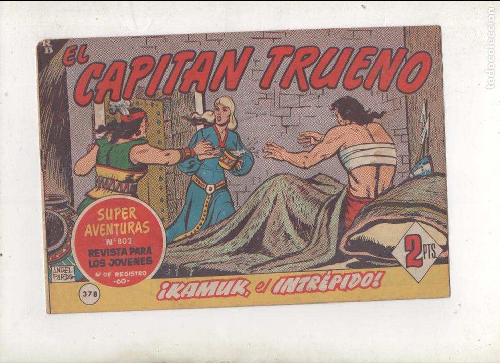Tebeos: CAPITAN TRUENO N&ordm; 378 - ORIGINAL -da - Foto 1