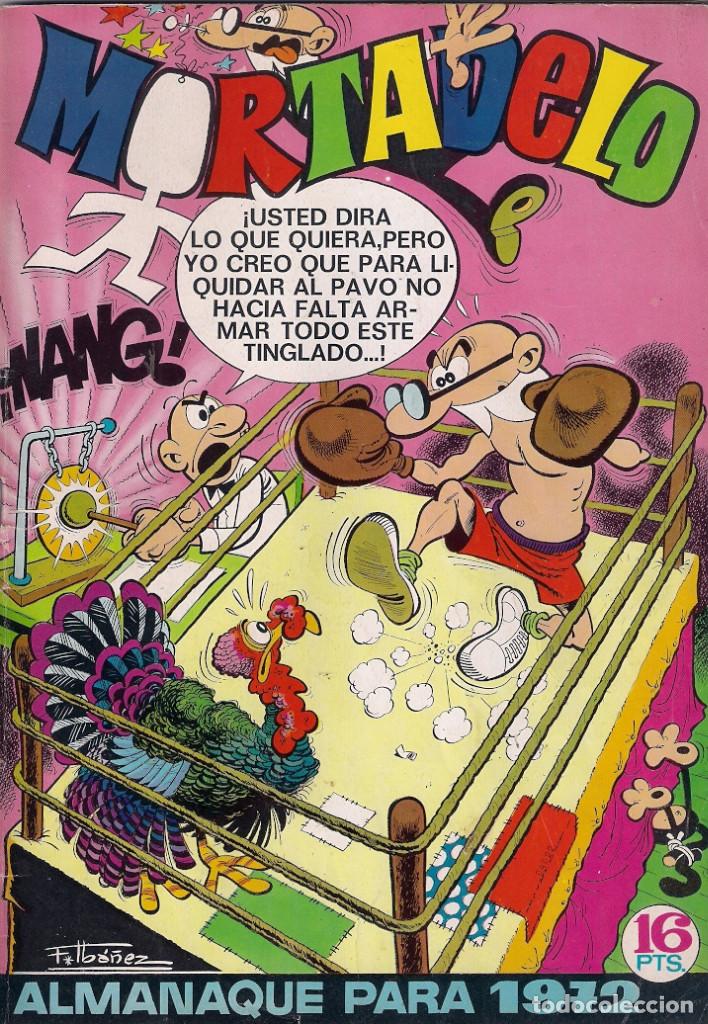 Tebeos: Mortadelo. Almanaque para 1972 - Foto 1