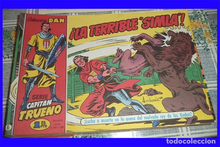Tebeos: CAPITAN TRUENO COLECCION DAN NUMERO 6 - Foto 1