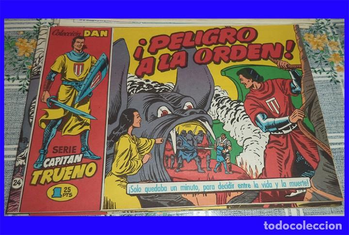 Tebeos: CAPITAN TRUENO COLECCION DAN NUMERO 24 - Foto 1
