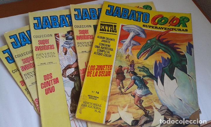 Tebeos: LOTE JABATO COLOR. 5 COMICS. - Foto 1