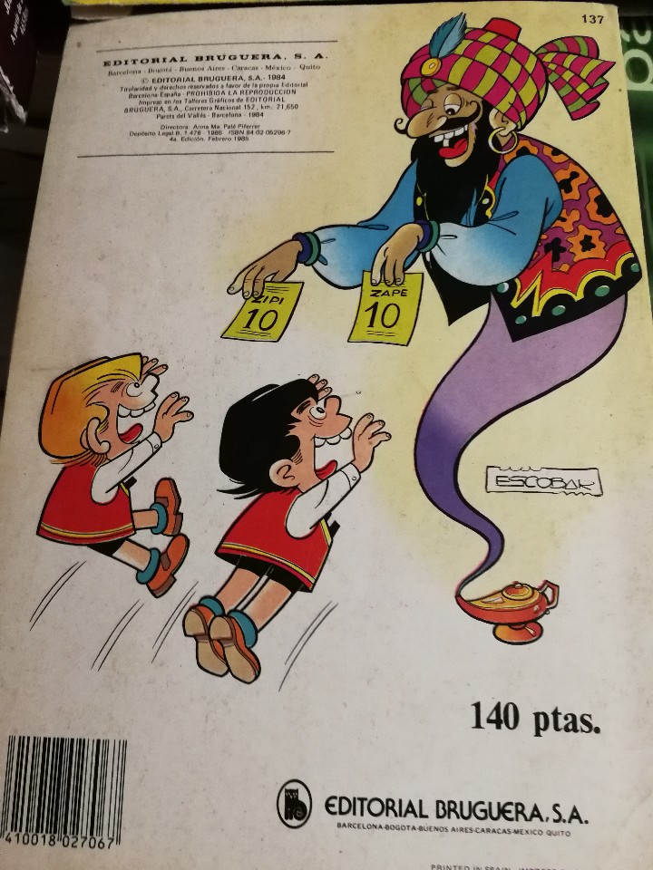 Tebeos: ZIPI Y ZAPE N&ordm; 137 - Foto 2