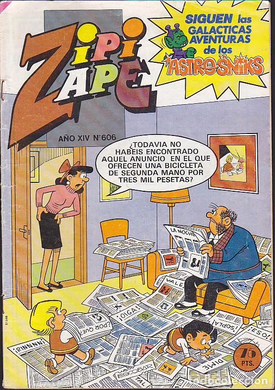 Tebeos: COMIC ZIPI Y ZAPE N&ordm; 606 - Foto 1