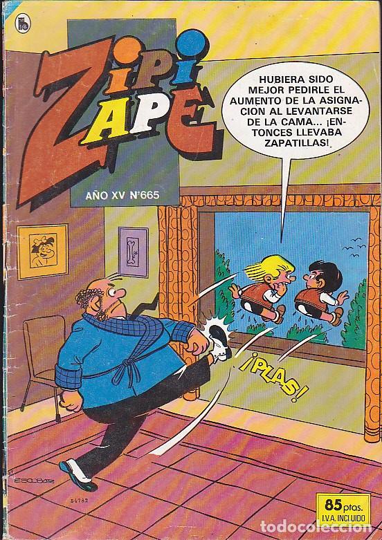 Tebeos: COMIC ZIPI Y ZAPE N&ordm; 665 - Foto 1