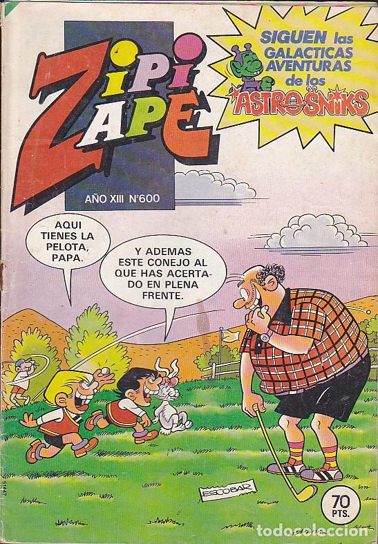 Tebeos: COMIC ZIPI Y ZAPE N&ordm; 600 - Foto 1