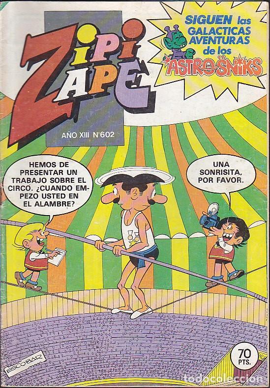 Tebeos: COMIC ZIPI Y ZAPE N&ordm; 602 - Foto 1