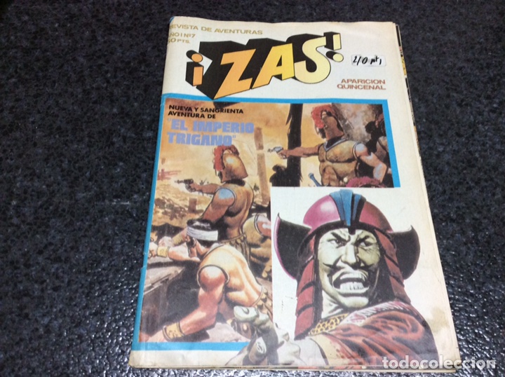 Tebeos: ZAS N&ordm; 7 -EDITA : BRUGUERA