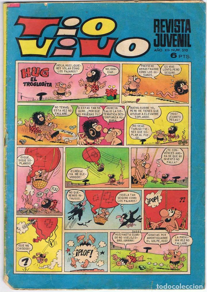 Tebeos: Tio Vivo N&ordm; 510 - Foto 1