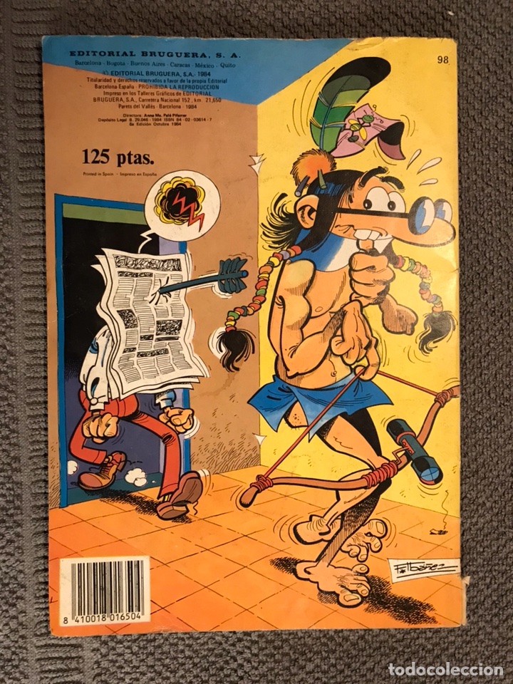 Tebeos: MORTADELO Y FILEMON No.98 (a.1984) - Foto 2