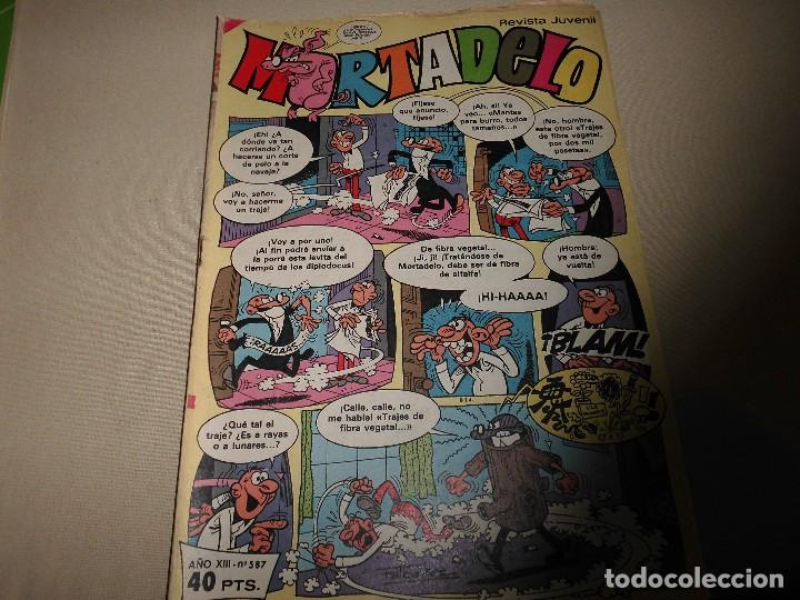 Tebeos: MORTADELO N&ordm; 587 - Foto 1