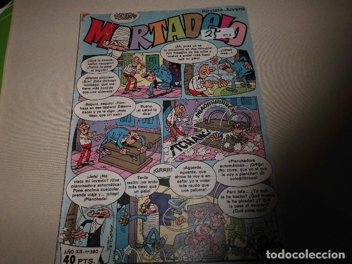 Tebeos: MORTADELO N&ordm; 580 - Foto 1
