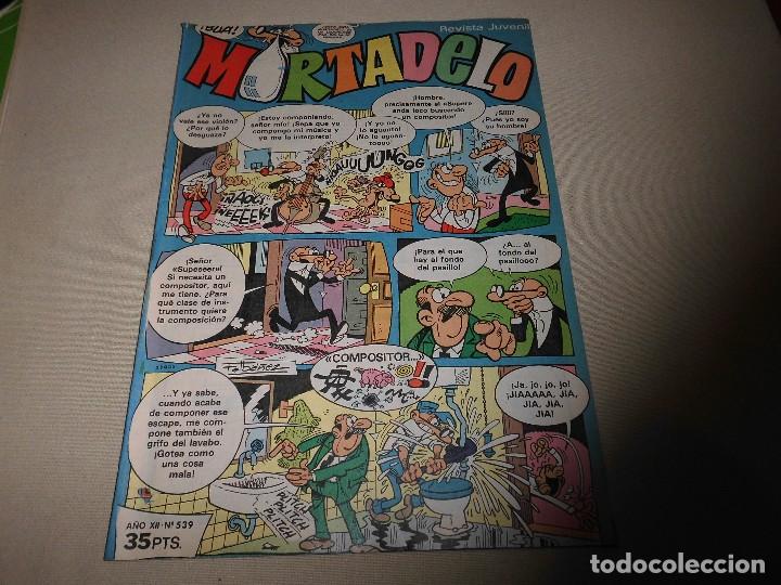 Tebeos: MORTADELO N&ordm; 539 - Foto 1