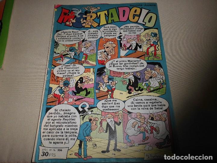 Tebeos: MORTADELO N&ordm; 506 - Foto 1