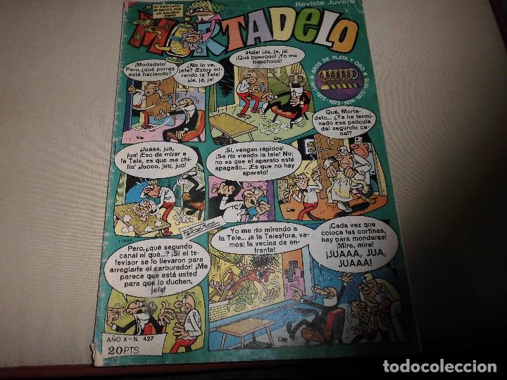 Tebeos: MORTADELO N&ordm; 427 - Foto 1