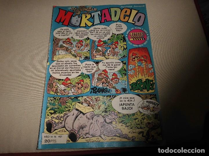 Tebeos: MORTADELO N&ordm; 421 - Foto 1