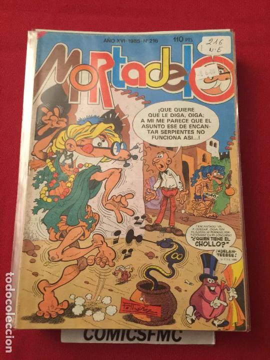 Tebeos: MORTADELO NUMERO 216 NORMAL ESTADO REF.M - Foto 1
