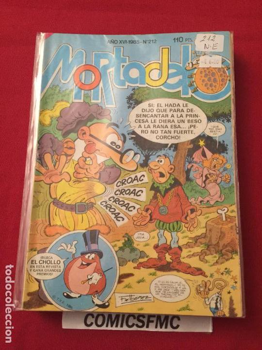 Tebeos: MORTADELO NUMERO 212 BUEN ESTADO REF.M - Foto 1