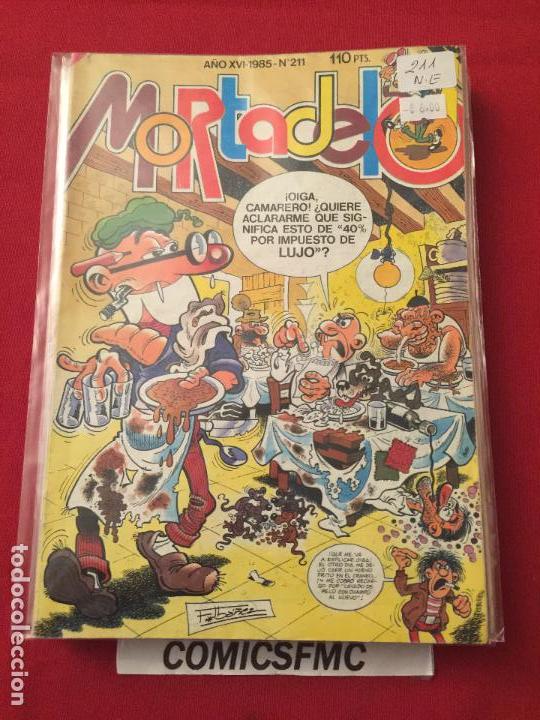 Tebeos: MORTADELO NUMERO 211 NORMAL ESTADO REF.M - Foto 1