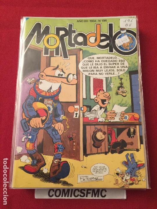 Tebeos: MORTADELO NUMERO 196 BUEN ESTADO REF.M - Foto 1