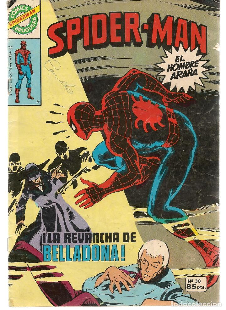 Tebeos: SPIDERMAN. N&ordm; 38. COMICS BRUGUERA. (ST/A2) - Foto 1