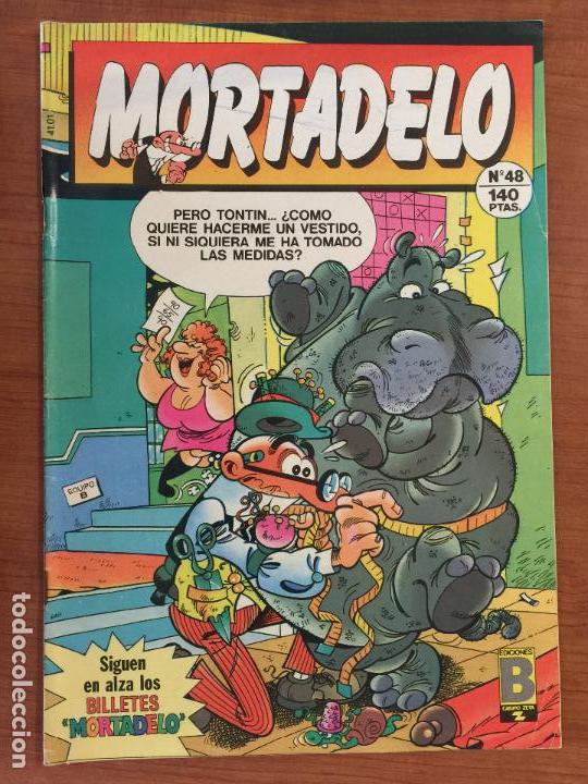 Tebeos: MORTADELO N&ordm; 48. EDICIONES B 1988 - Foto 1