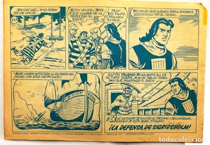 Tebeos: CAPITAN TRUENO n&ordm; 537 ORIGINAL - Foto 2