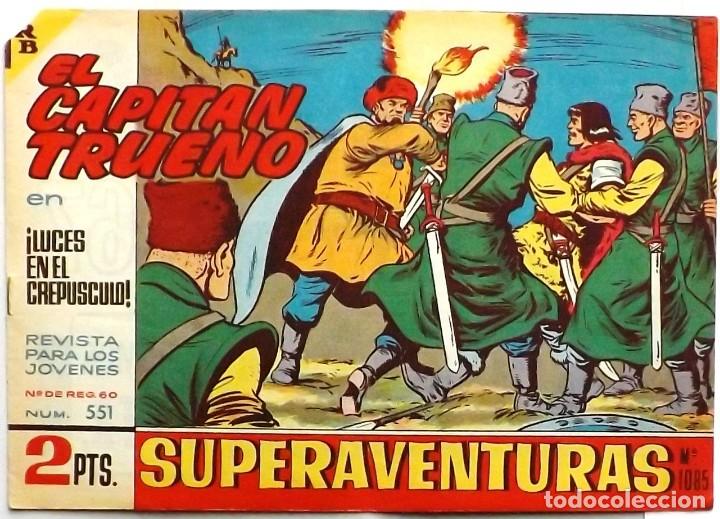 Tebeos: CAPITAN TRUENO n&ordm; 551 ORIGINAL - Foto 1
